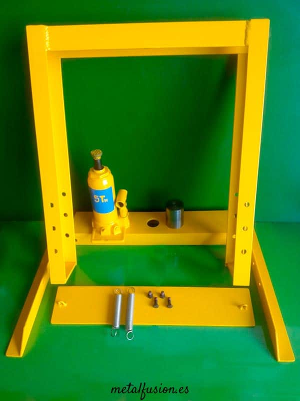 componentes prensa hidráulica