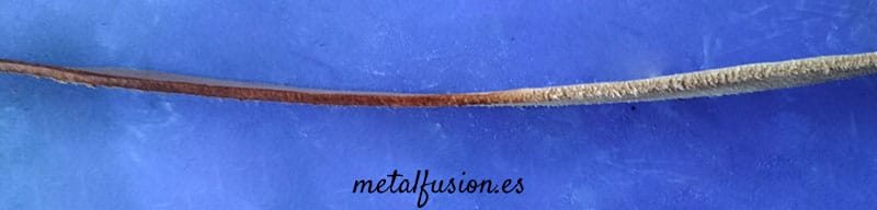 diferencia entre cantos bruñidos y sin bruñir